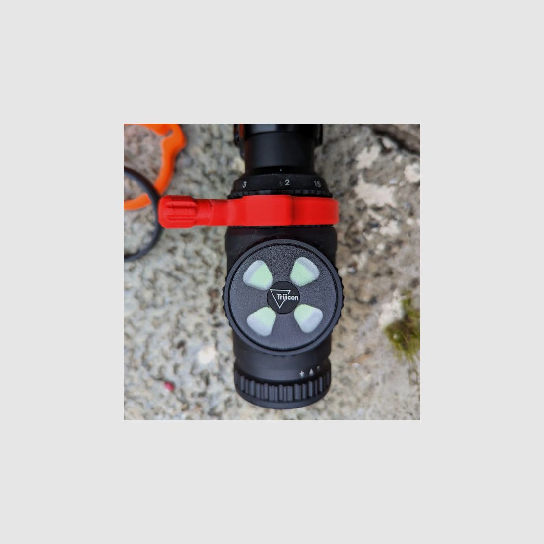 Für Trijicon Accupoint: Schnellverstellhebel für Vergrößerungseinstellung der Trijicon Accupoint Serie