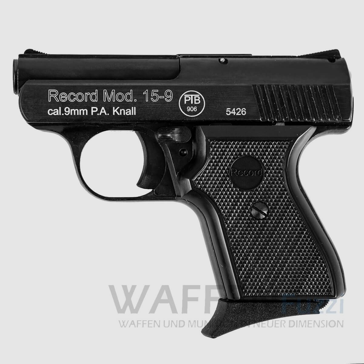 Record Mod. 15-9 schietwapen 9mm geblauwde
