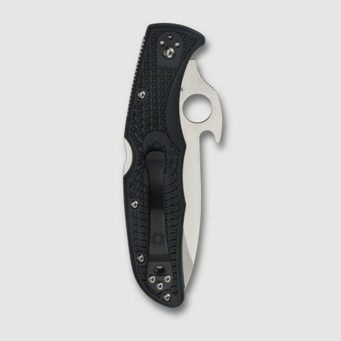 Navaja Spyderco Endura 4 FRN Emerson Negro Liso, imagen 2 de 3