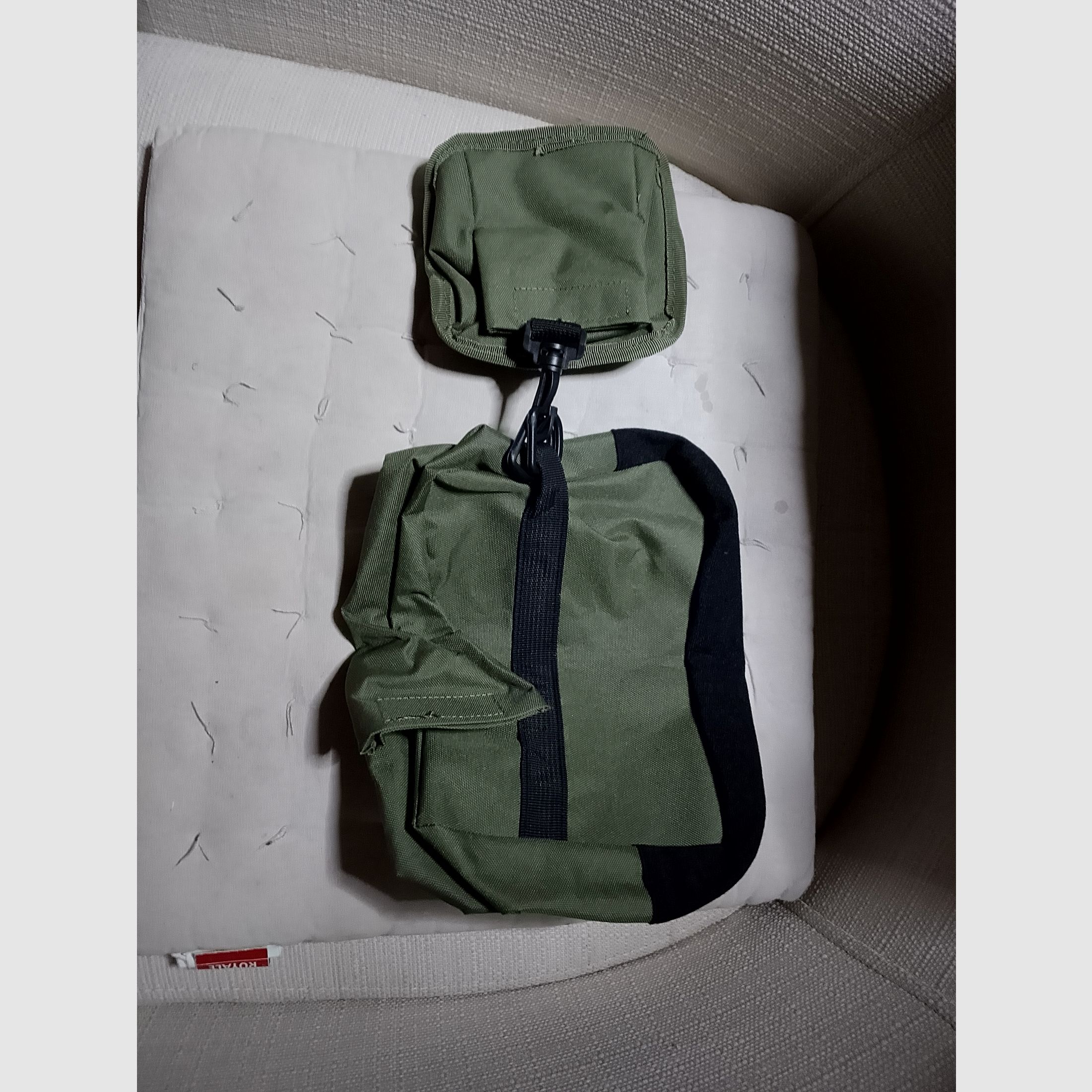 Saco de arena para armas Rest Sniper Sack soporte rifle verde bolsa de arena set de 2 piezas nuevo sin usar