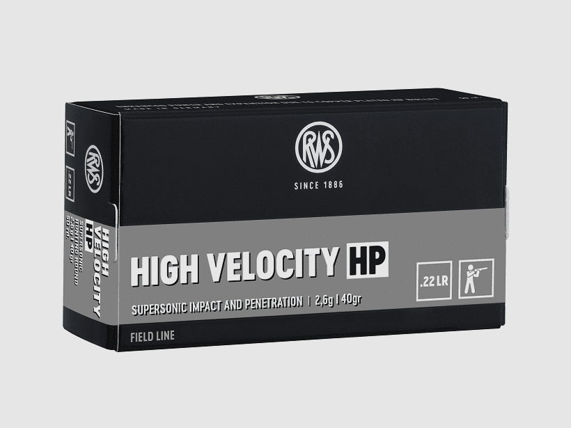 RWS High Velocity HP .22 flB 2,6 g - 50 Stk.