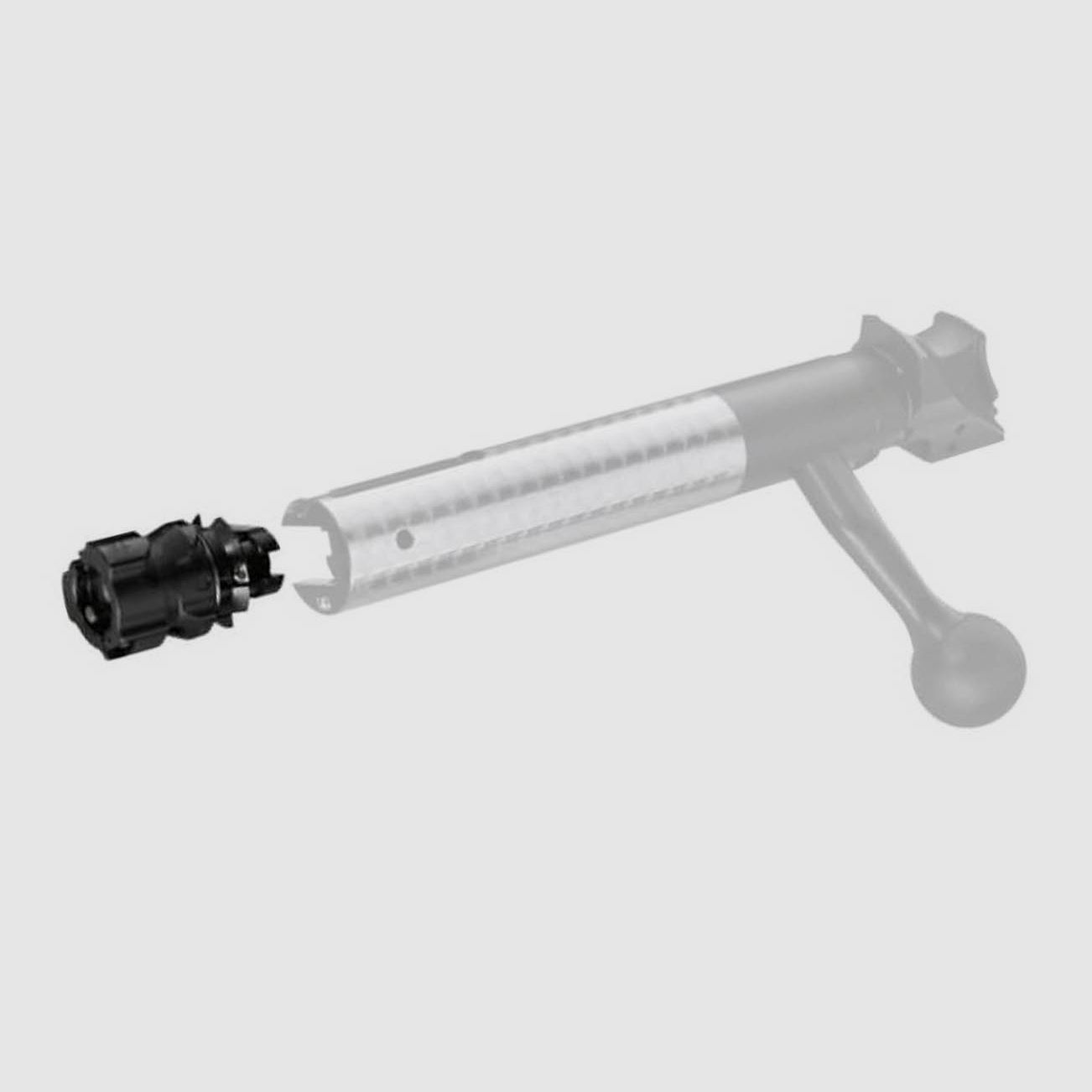 Sauer 404 Verschlusskopf / Links / Mediumkaliber