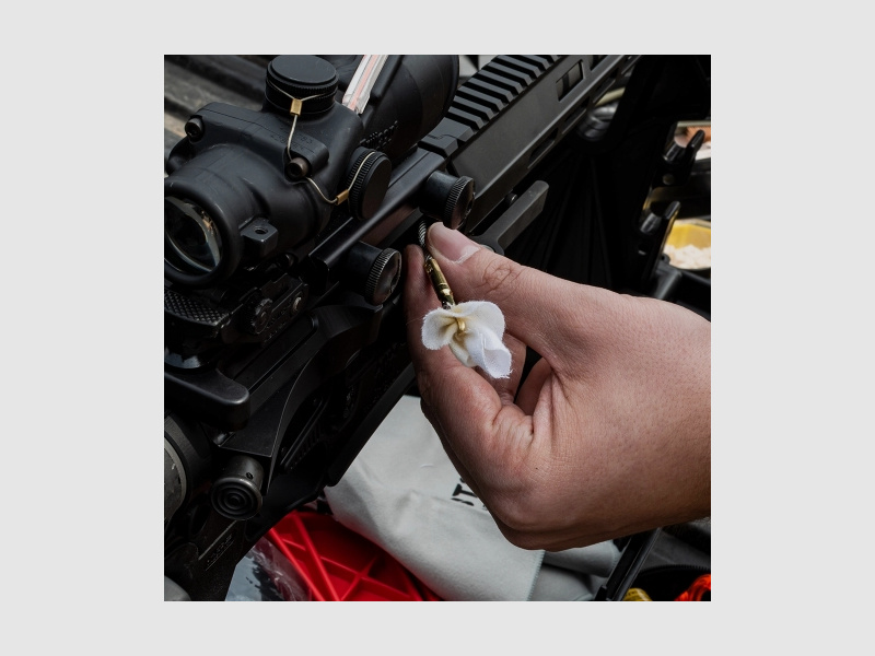 Otis Reinigungspatches 2" für Kleinkaliber .17 - .22 100 Stück