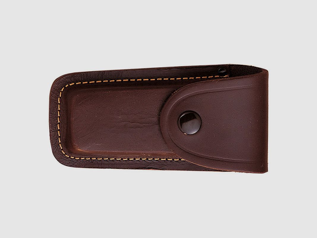 Skórzana Etui na Nóż Składany - 45 x 130 mm - Joker - JKFB07