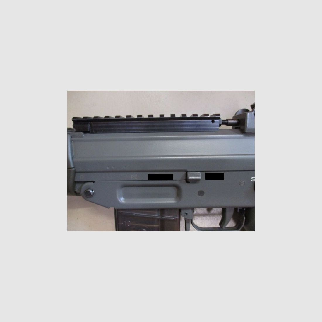 Fusil semi-automatique SIG 550 PE90 .223 Rem avec nouveau montage de lunette PE90