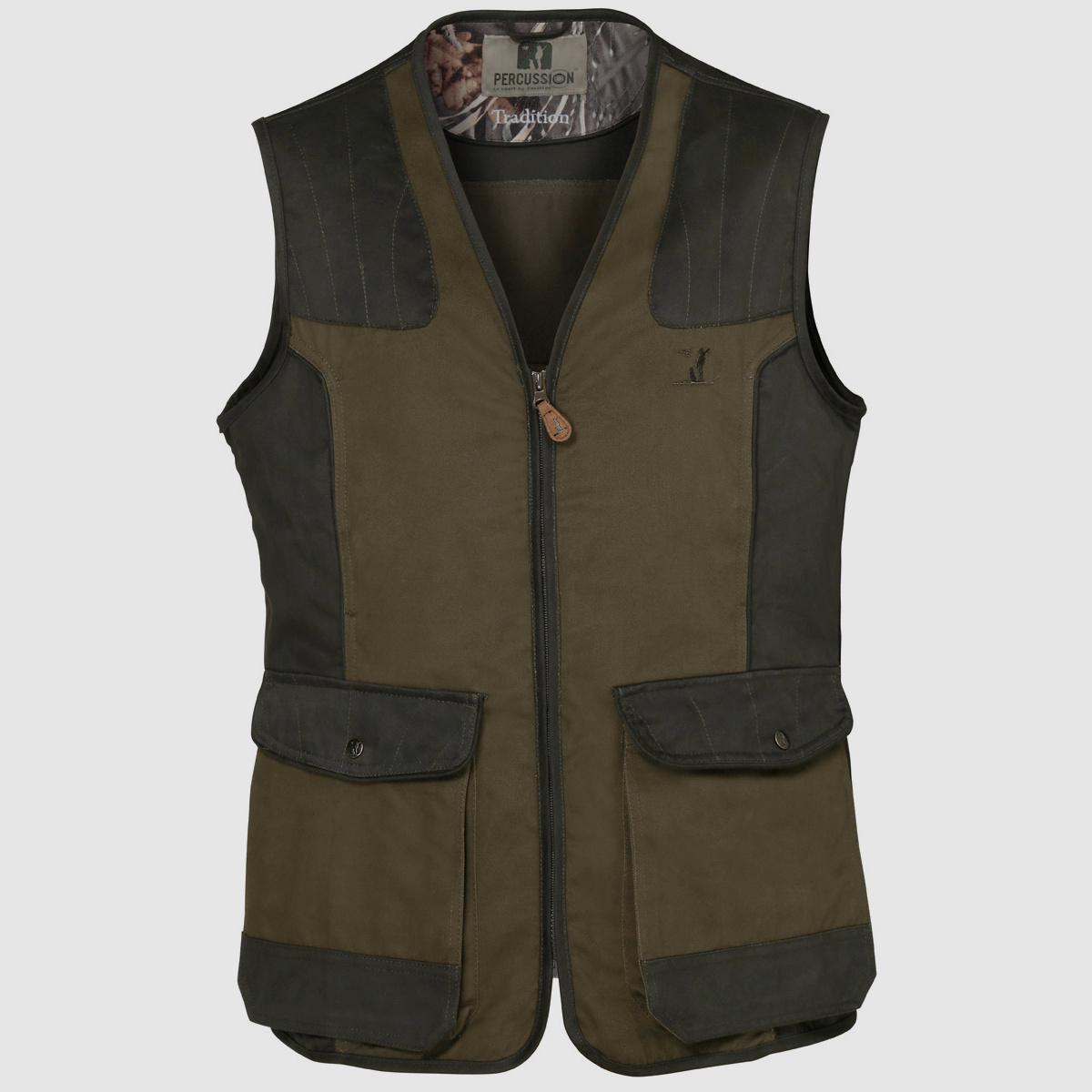 Percussion Schießweste Tradition Khaki