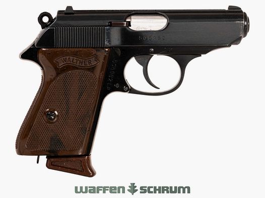 Walther PPK-L .22lr , Lederholster, starre Visierung , LL: 85mm