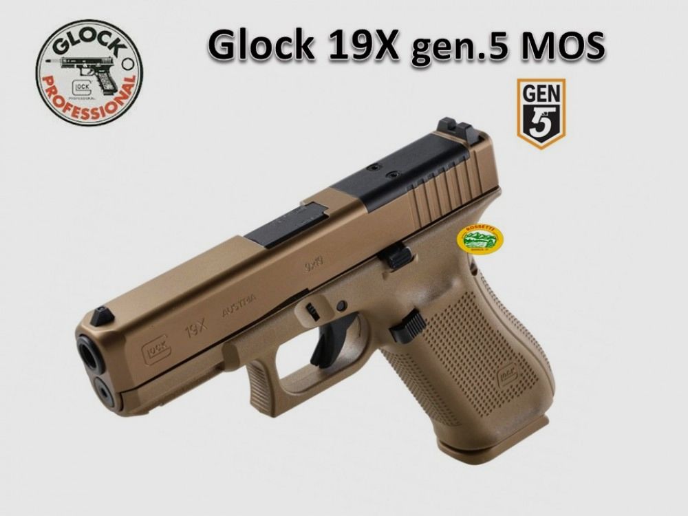GLOCK 19X MOS Kal.9x19 Coyote