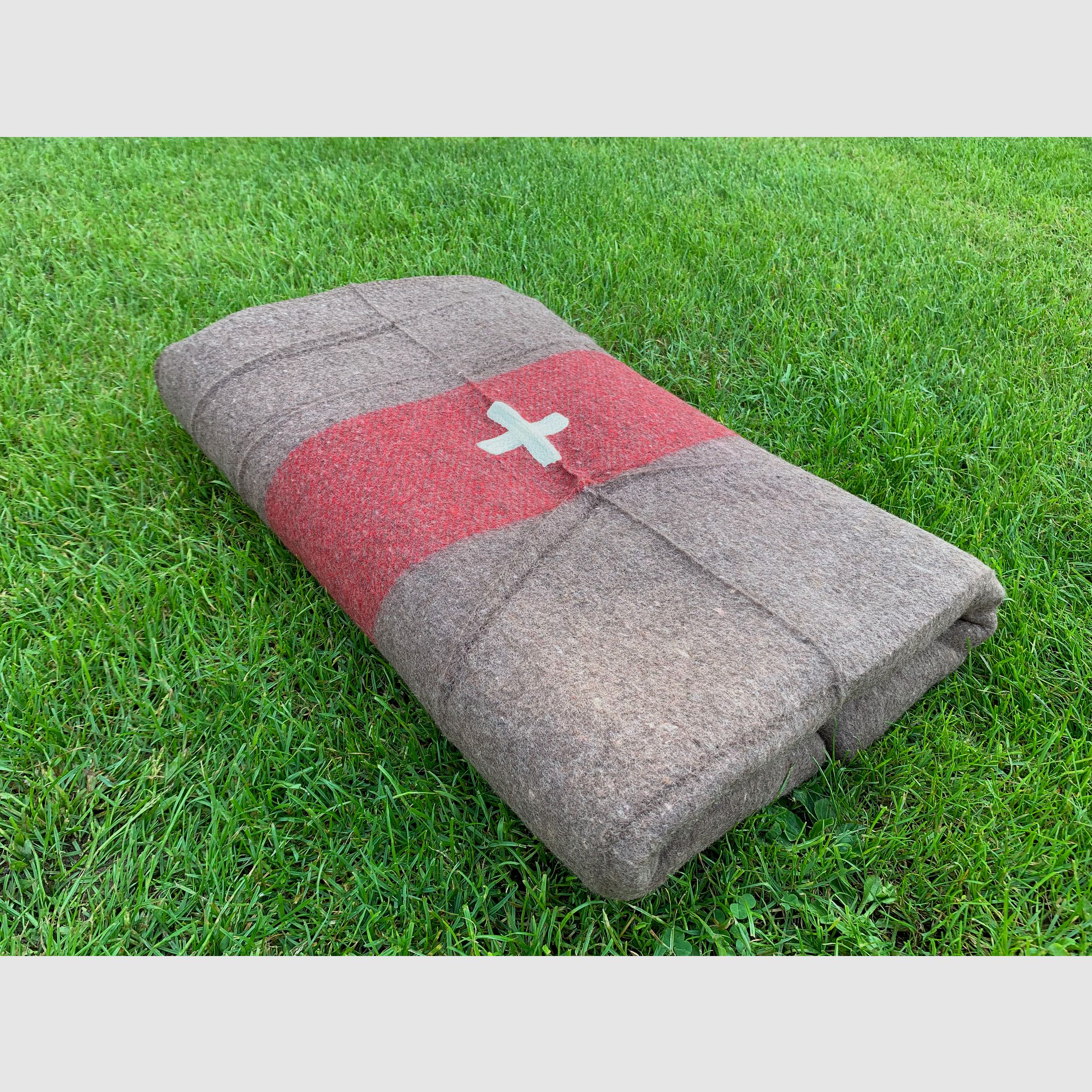 Schweizer Wolldecke