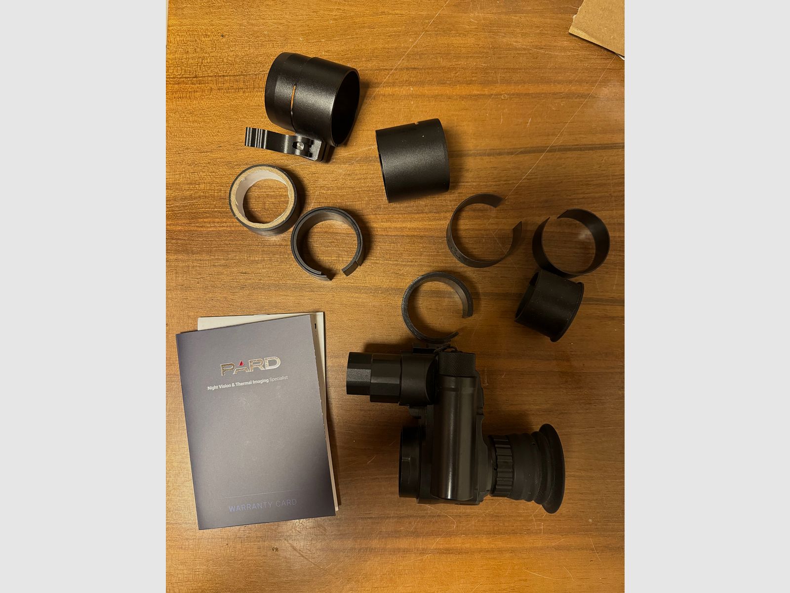 Pard NV 007 SP LRF 940 nm night vision device with quick release adapter Ø48mm