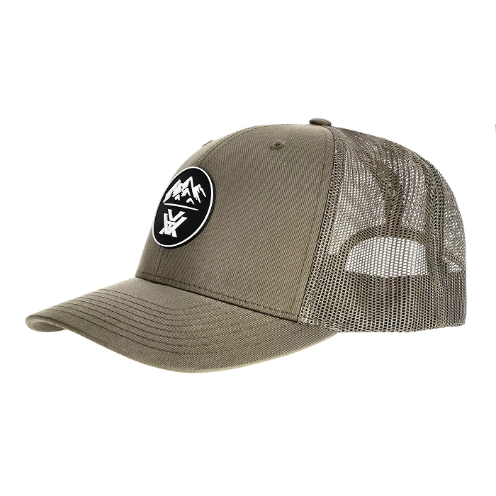 Men’s Vortex Three Peaks olive baseball cap, image 1 of 6