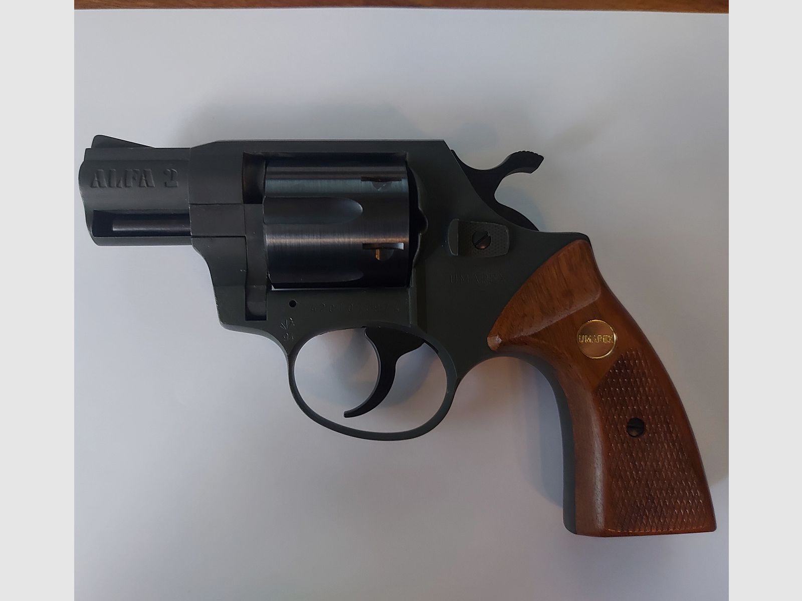 ALFA 2 Revólver Umarex 9mm PTB 593 RARO / RARO / COLECCIONISTA