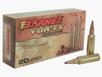 Barnes VOR-TX .300 WSM 150GR Tipped TSX Boat Tail 20 cartridges