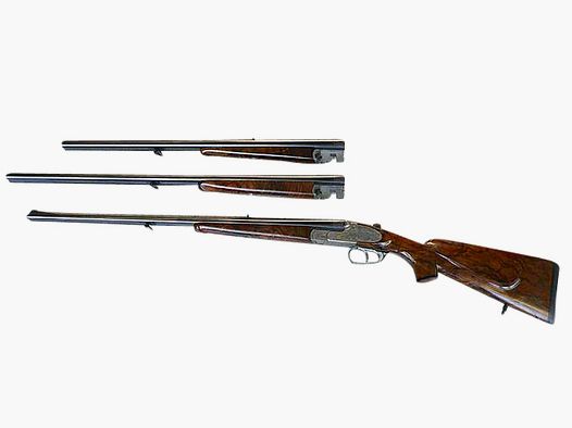 Fucile doppio - fucile, Suhler, calibro 8x57IRS, 20/76, 28/70