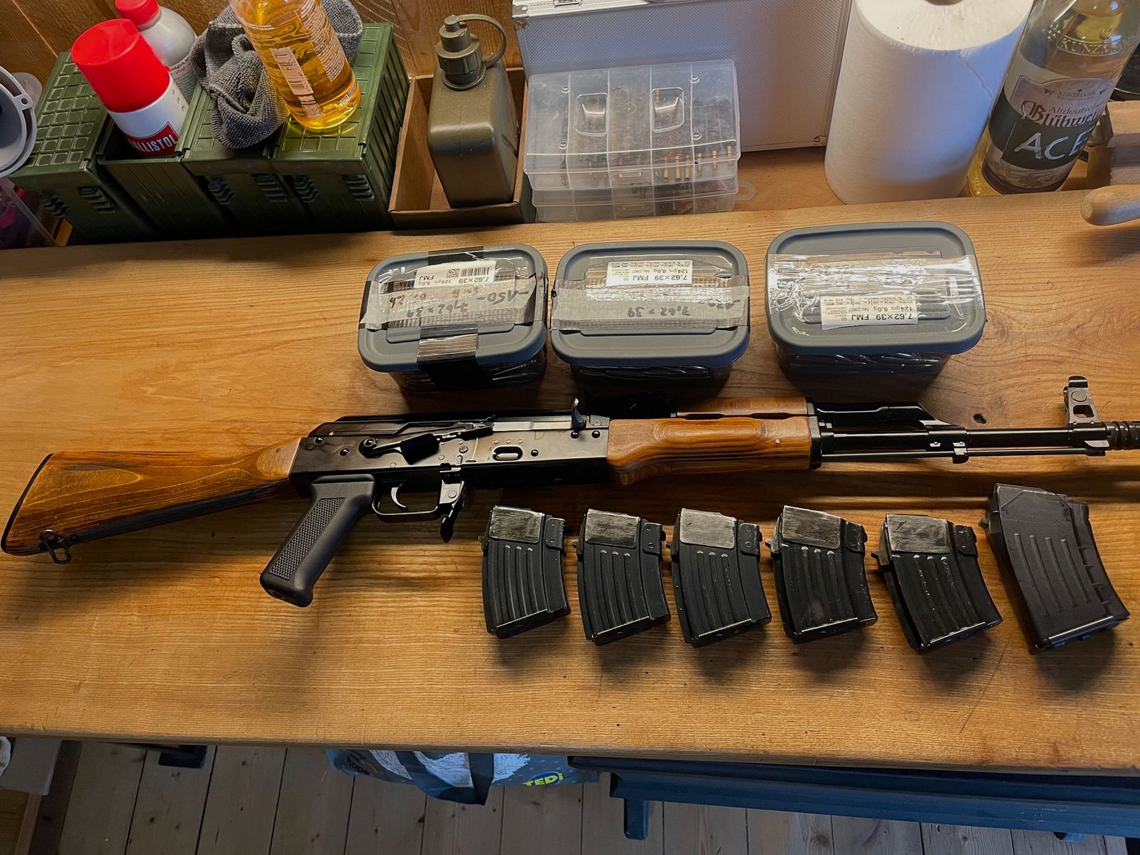 WBP Jack Holz in 7,62x39 TOP inkl. einiges an Zubehoer, Schussbelastung nur 148 Schuss !!, Bild 5 von 15