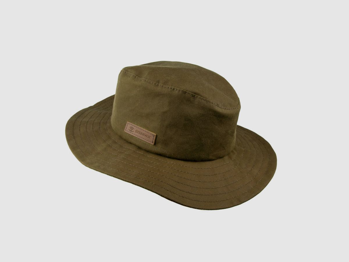 Outdoor hut "Weather Rescuer" made of wax cotton