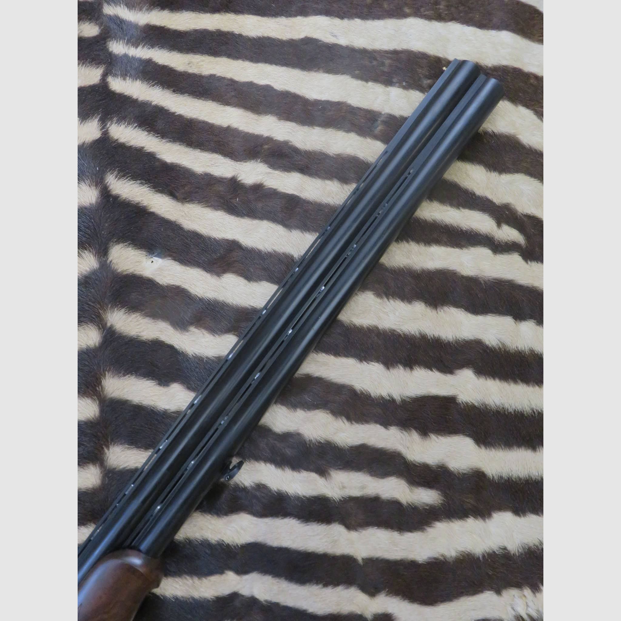 Bockdoppelflinte COUNTRY Kal. 12/76 mit schwarzem Stahlkasten, Läufe 76 cm, 5 Chokes, Bild 2 von 10
