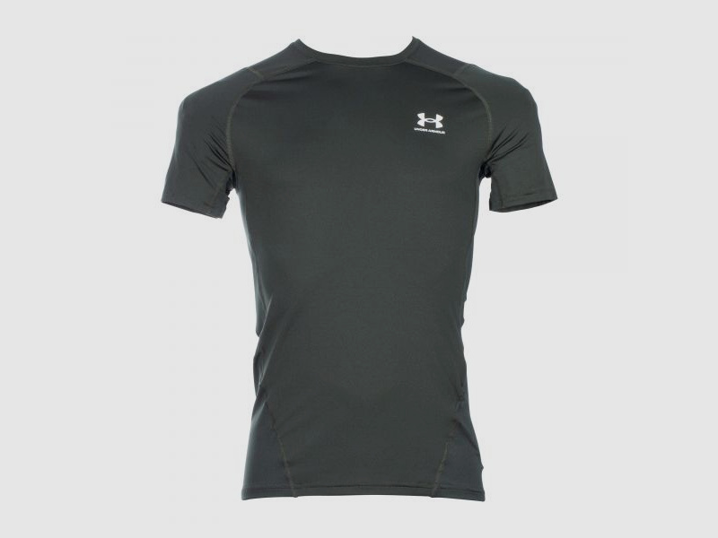 Under Armour Under Armour Shirt HeatGear Armour Fitted Short Sleeve oliv