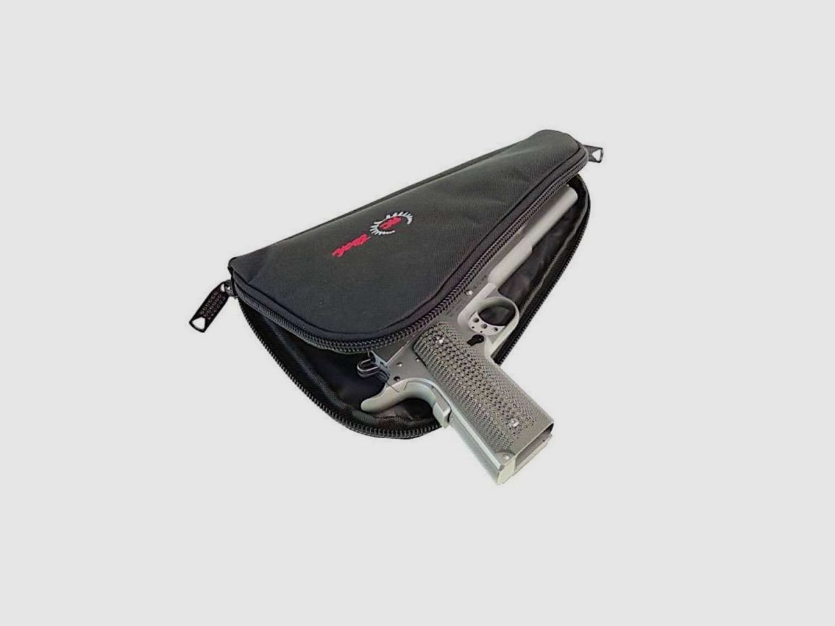 RC TECH Dreiecks-Pistolen-Tasche 6", Farbe: Grau, Bild 2 von 3