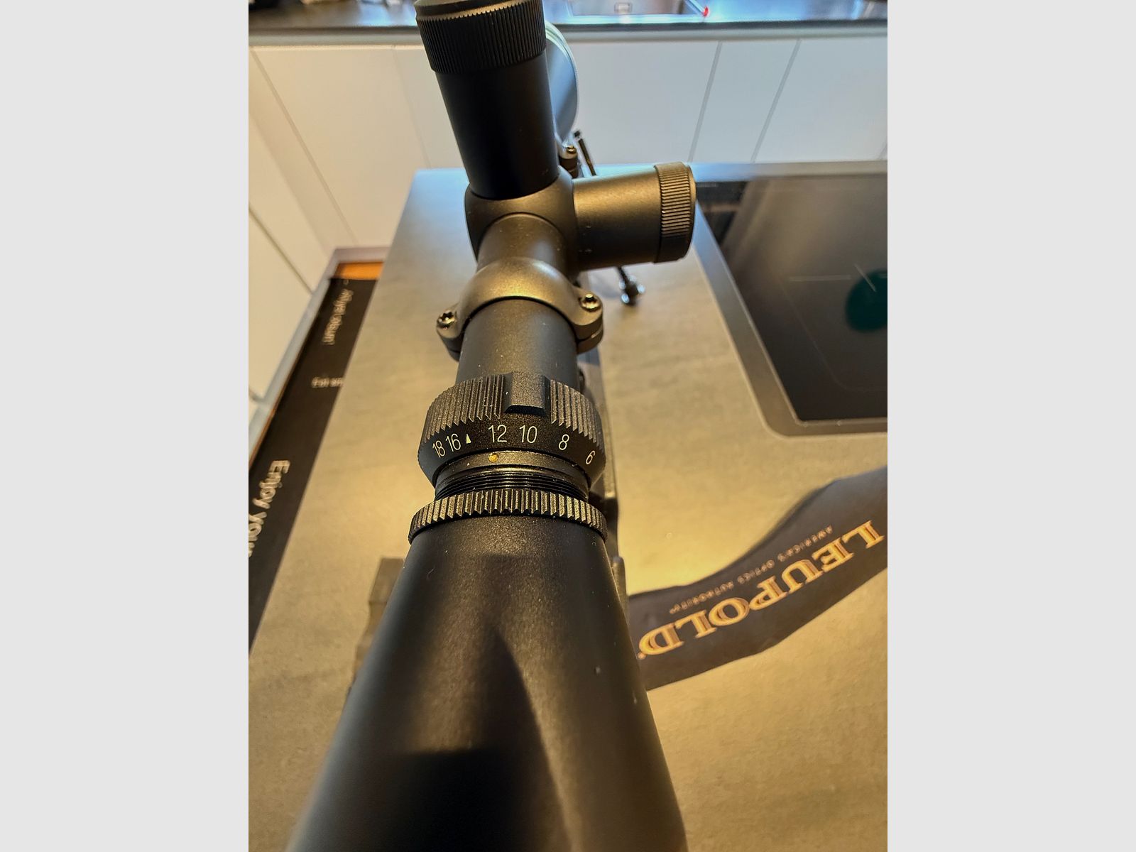 Fucile a ripetizione Remington 700 in calibro .223 REM con ottica Leupold 6–18 VX-II