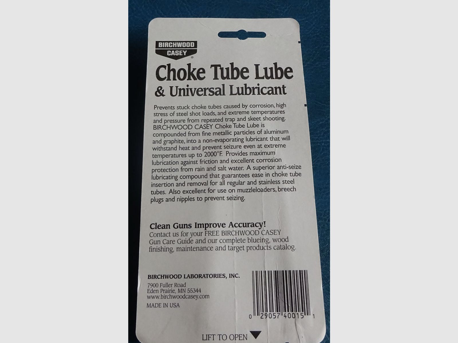 Chokefett * Choke Tube Lube * NEU