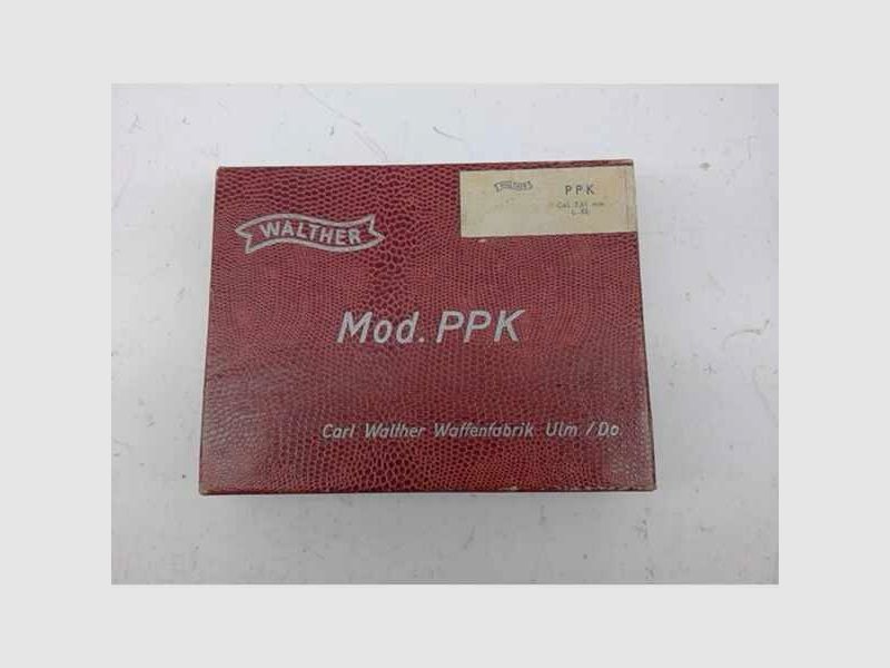 Pistole Walther PPK im Kaliber 7