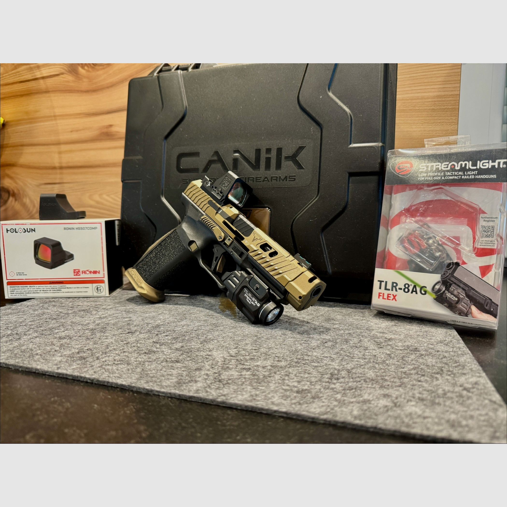 Canik TP9  TTI Combat Taran Tactical 9x19mm