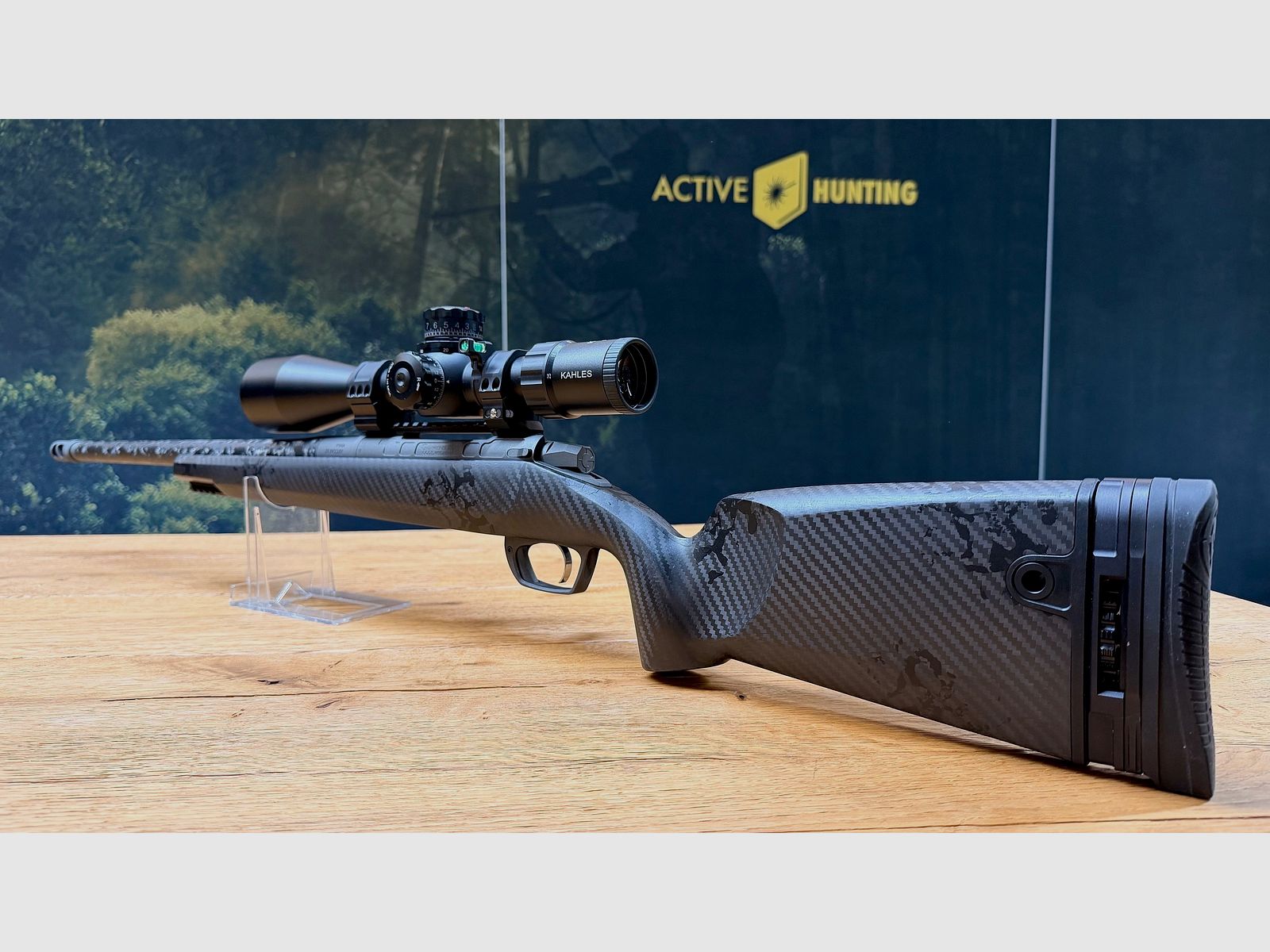 Gunwerks Magnus / .28 Nosler / LL 20" / z systemem tytanowym / Kahles K525i 5-25x56 MOAK