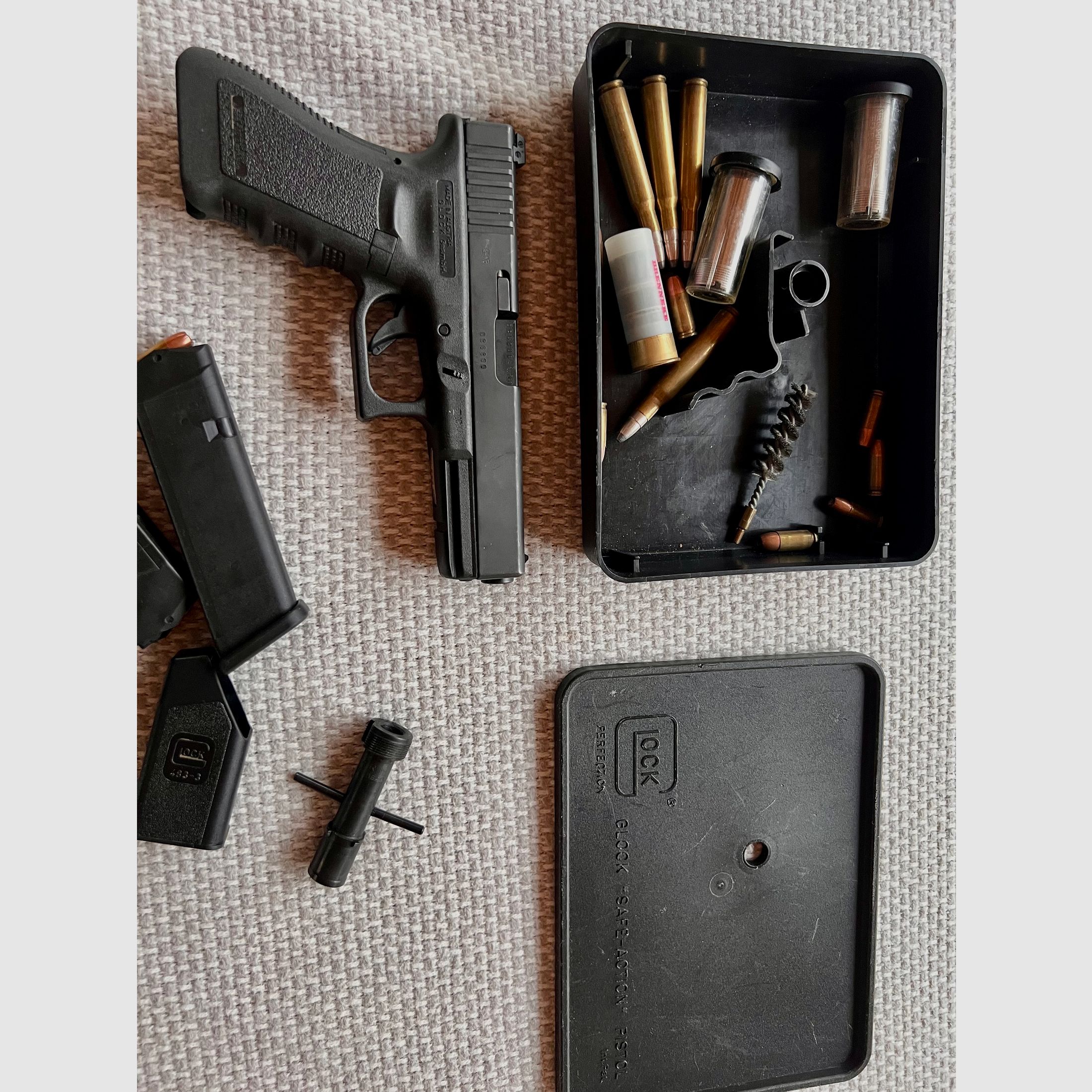 Glock Pistole 17, 9 mm Luger