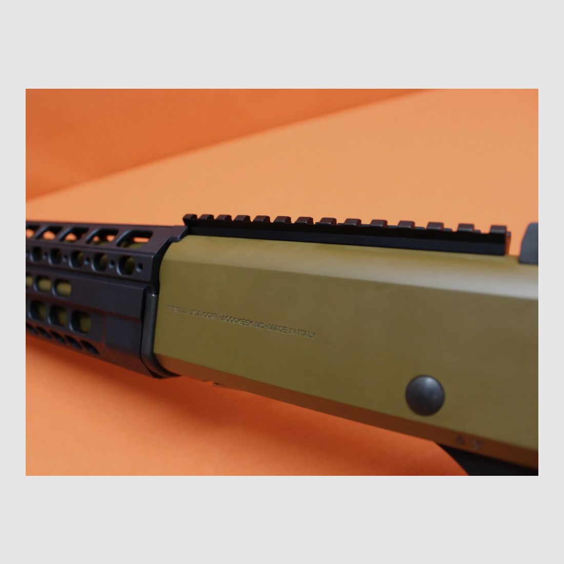 Benelli Ha.Flinte 12/76 Benelli M4 A1 TS BROWN 18.5" barrel/ Multichoke/ telescopic stock/ Picatinny (M4T-PRO)