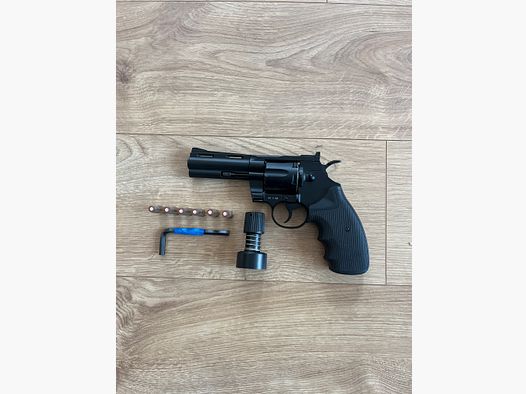 KWC .357 Python 4 calowy rewolwer pełnometalowy CO2 6mm