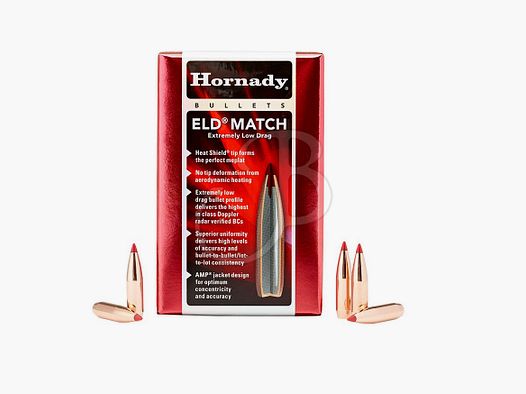 GESCHOSSE HORNADY 28503 Eld-match 284" 180gr