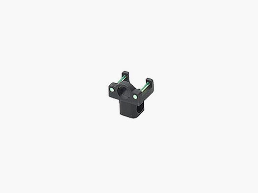 Mira de fibra verde Tac escopeta