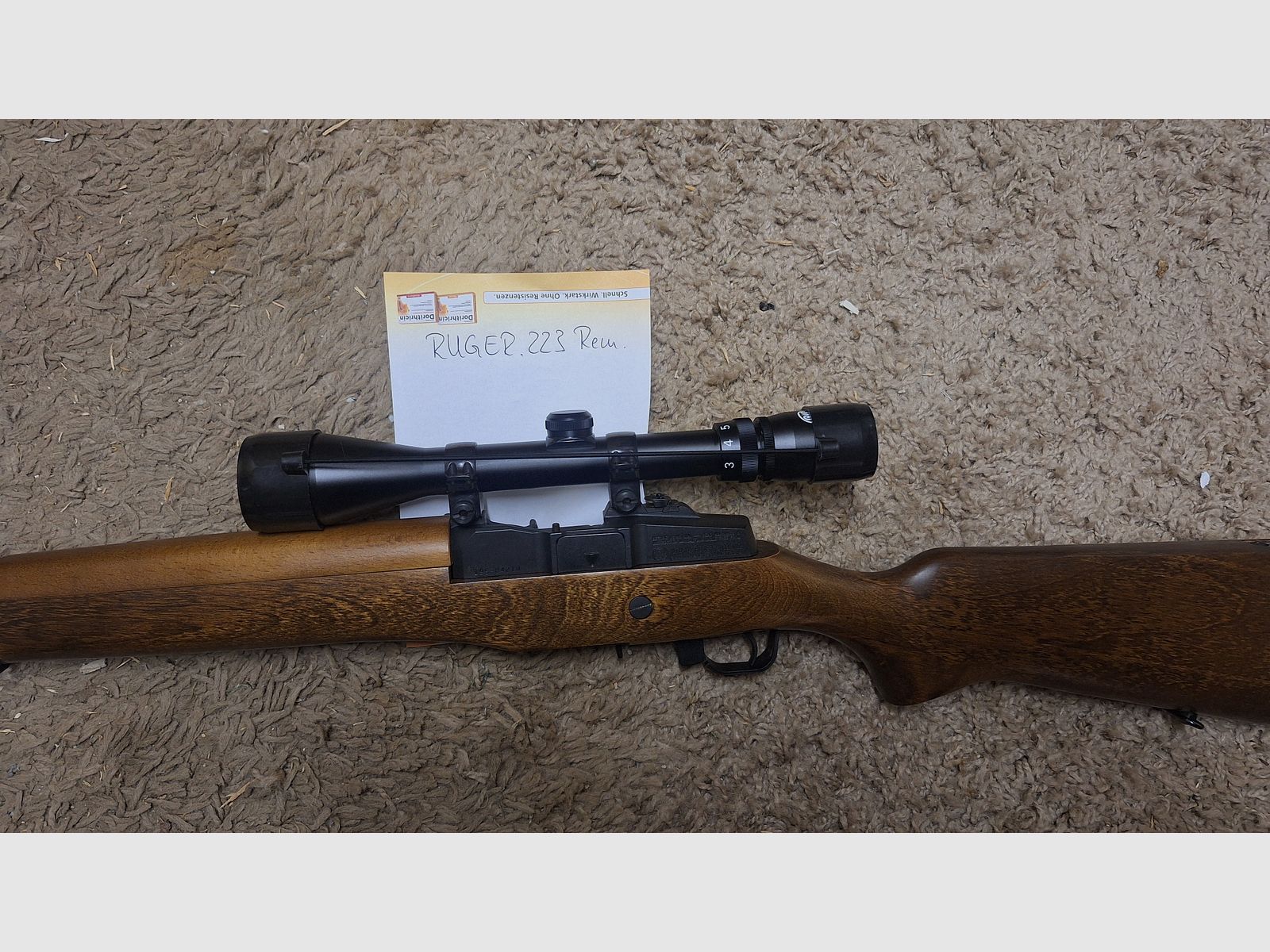 Ruger Mini, 223 Rem, semi-automatisch
