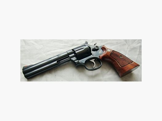 SMITH & WESSON REVOLVER, MOD. 586-1, Kal. 357 Mag., IN GUT ERHALTENEM ORIGINALZUSTAND!!