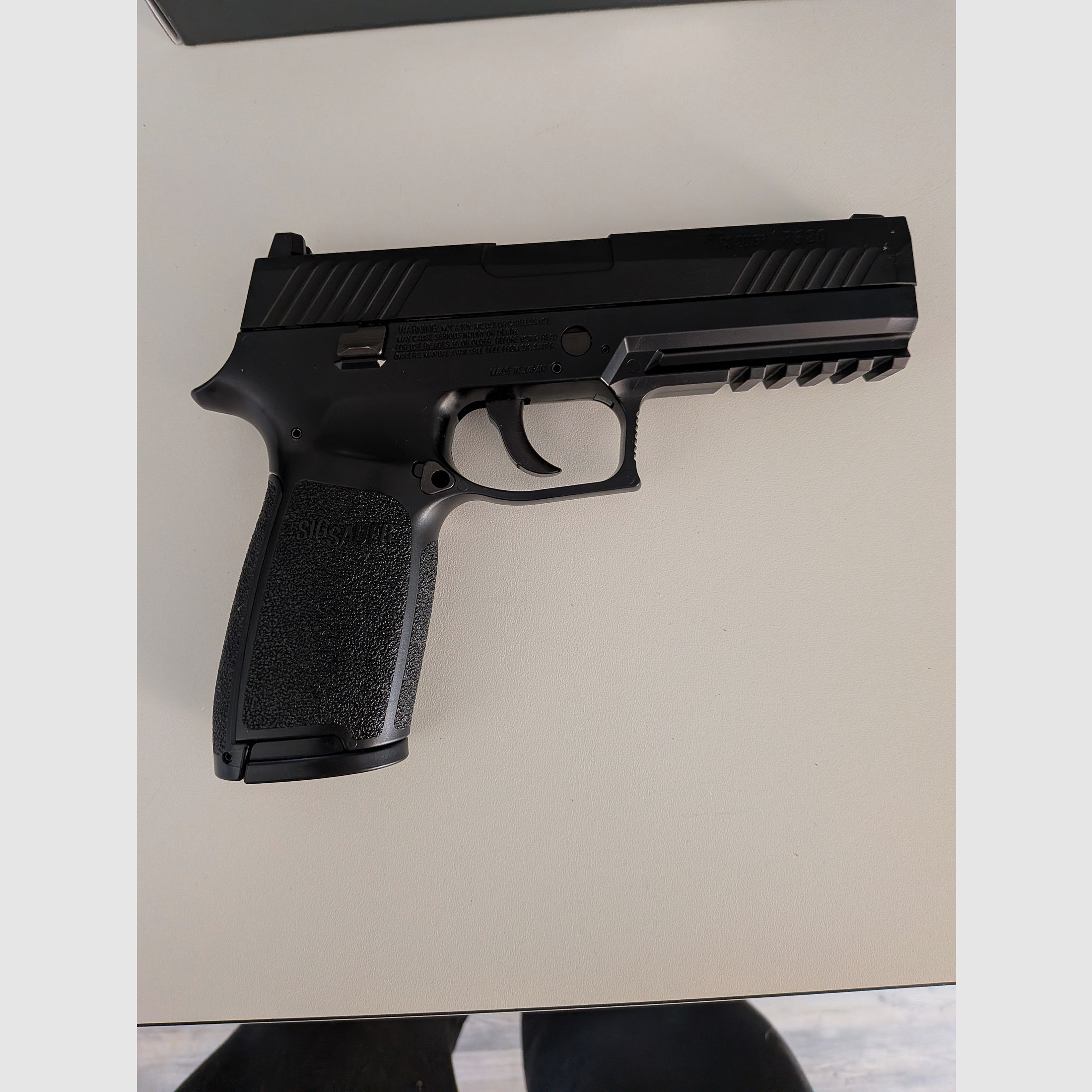 Pistola de retroceso de CO2 Sig Sauer P320