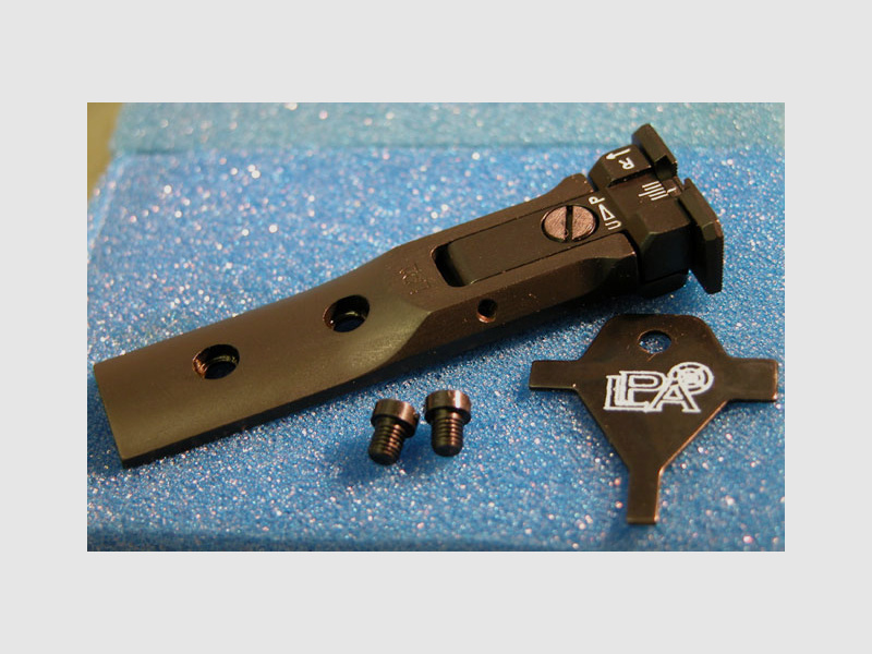 @ LPA TXT 04-07-Schwarz Match Visier für Smith & Wesson Revolver 686 586 S&W Tuning TXT04-07 Kimme @