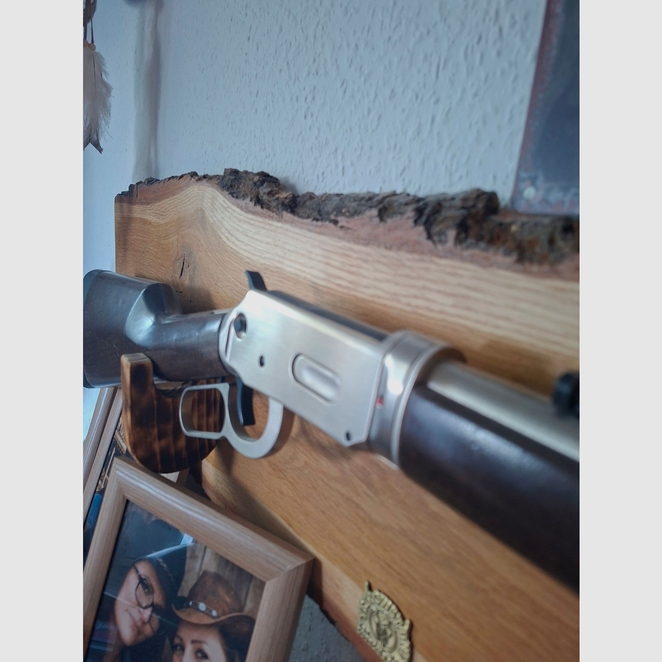 Walther Lever Action Steel Finish 4,5 mm Diabolo CO2-Gewehr