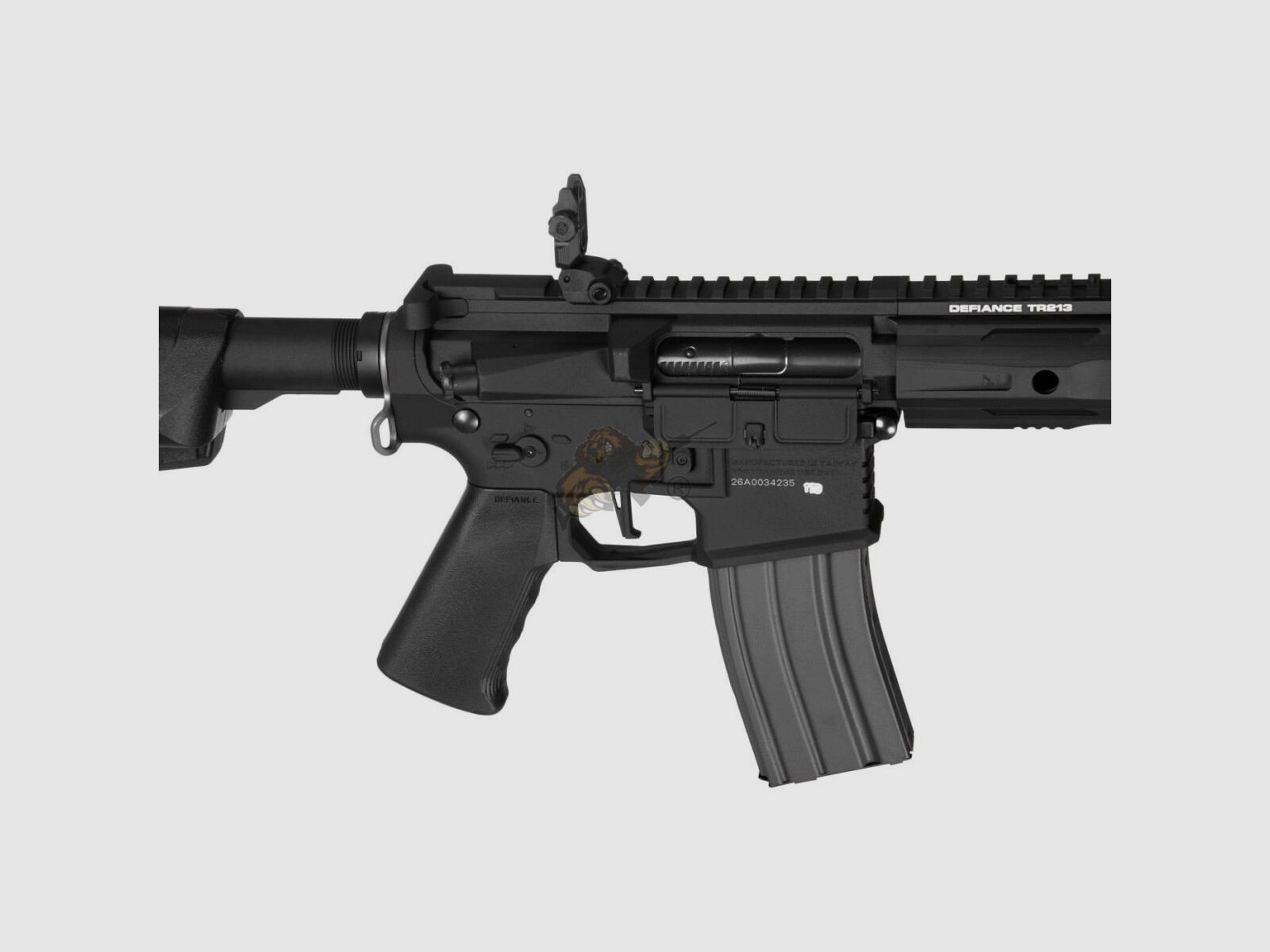 Trident Mk2 SPR-M in Black Airsoft Free from 18 - S-AEG -F- (Krytac)