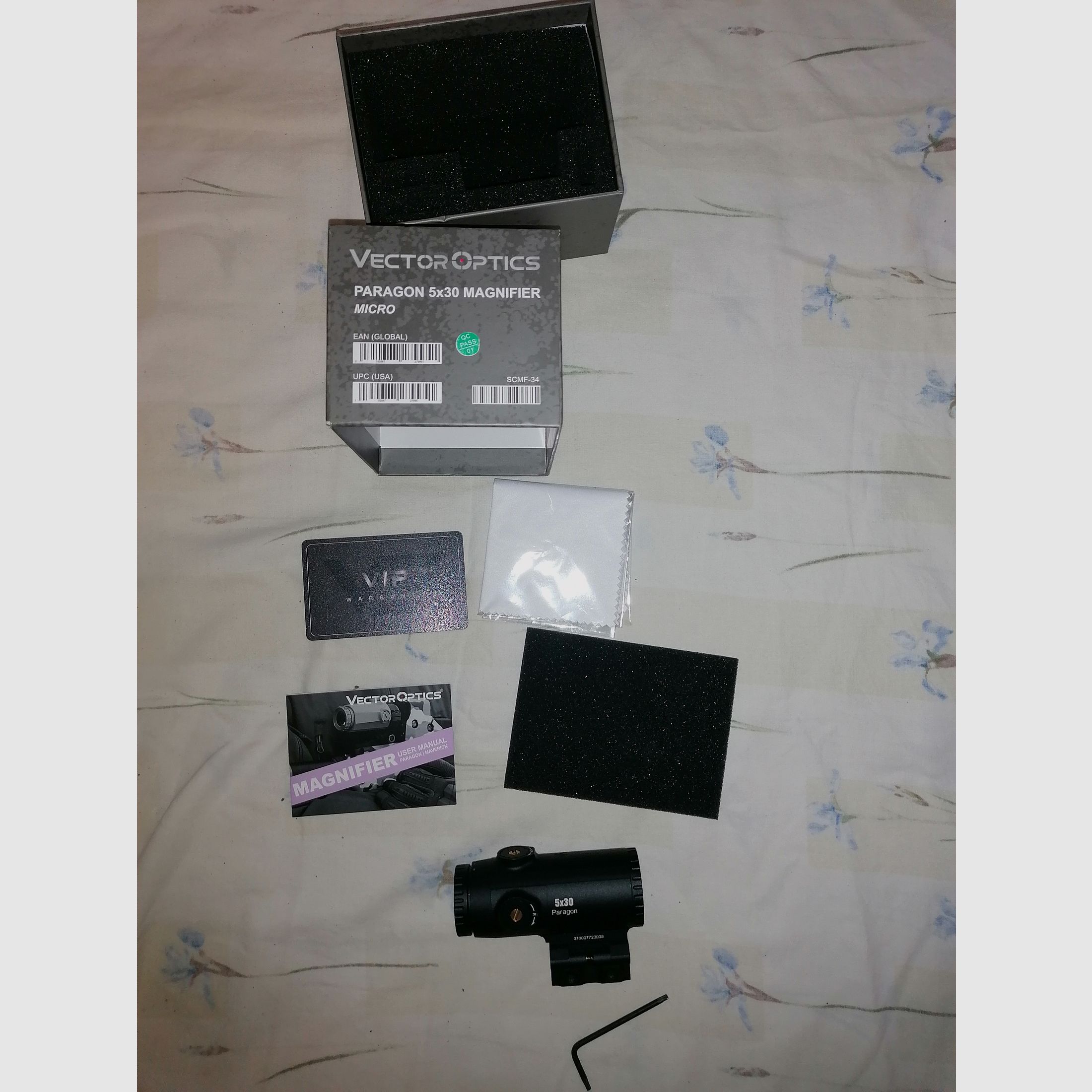 Vector Optics: Paragon 5x30 lente d'ingrandimento Micro