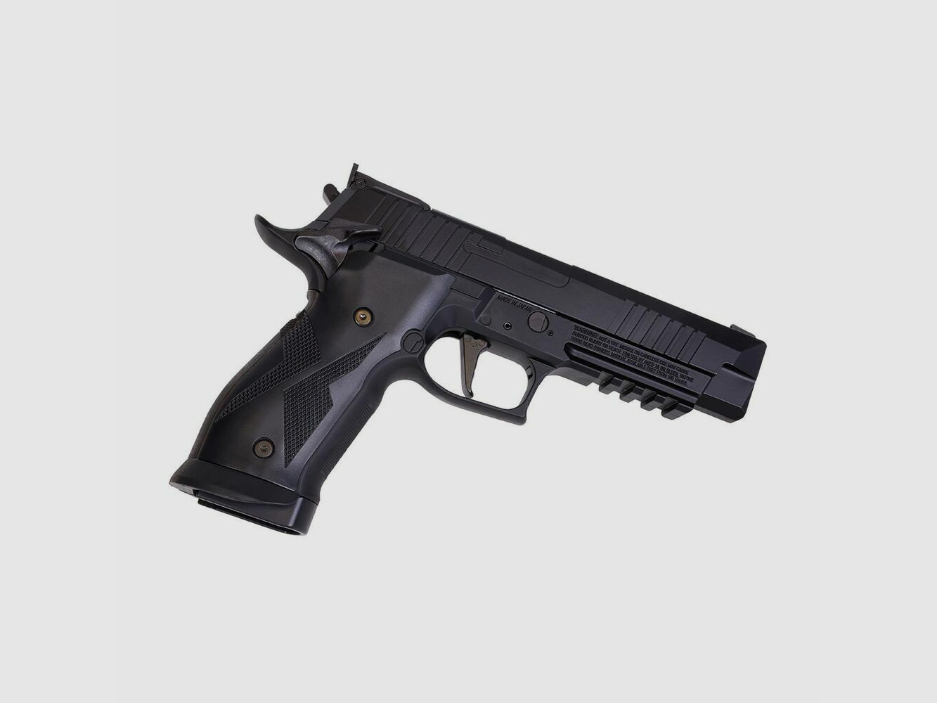 SIG Sauer SIG SAUER XFIVE Schwarz 4,5mm/ 4,5mm BB Druckluft Co2 BlowBack