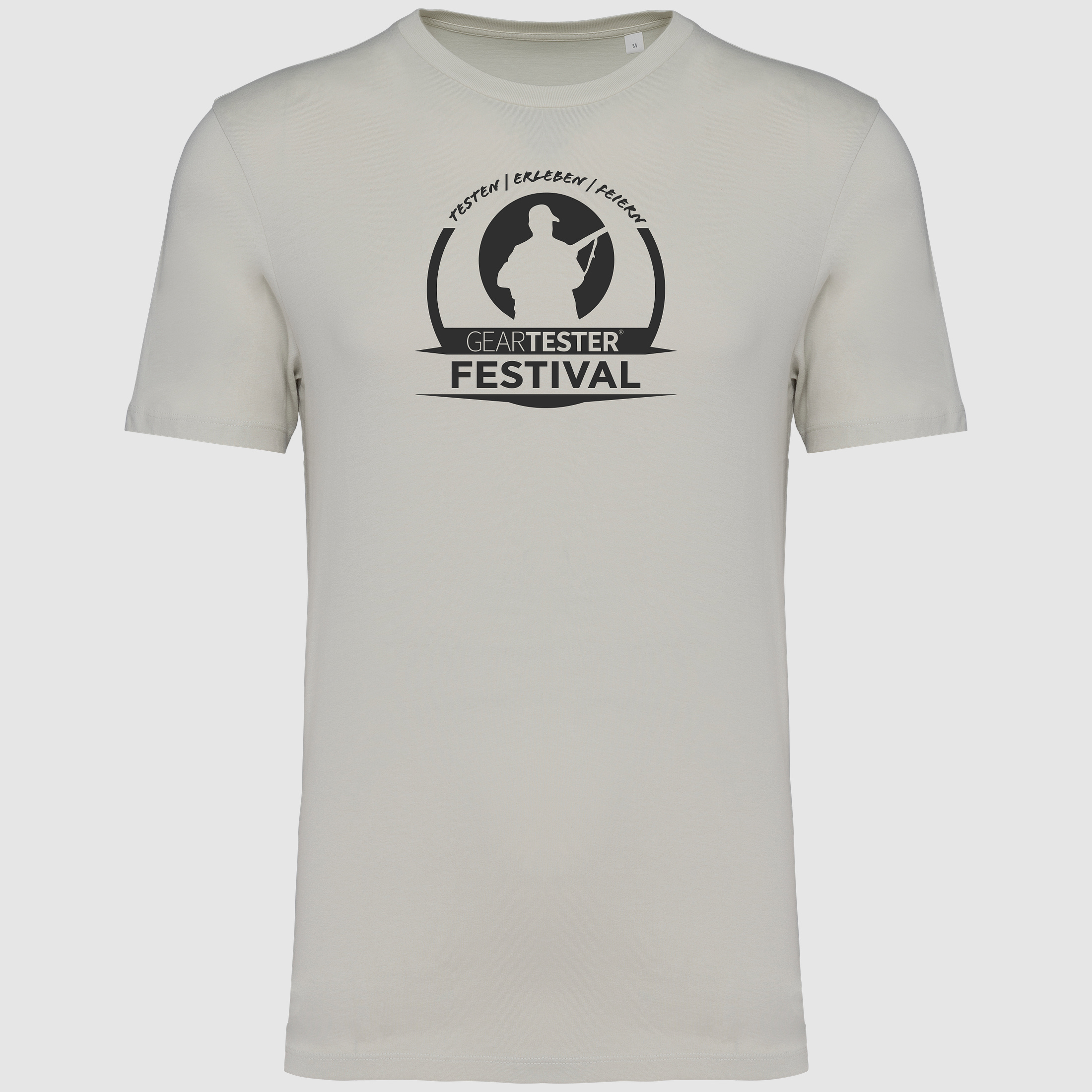Geartester Festival Bio T-Shirt, großes Logo