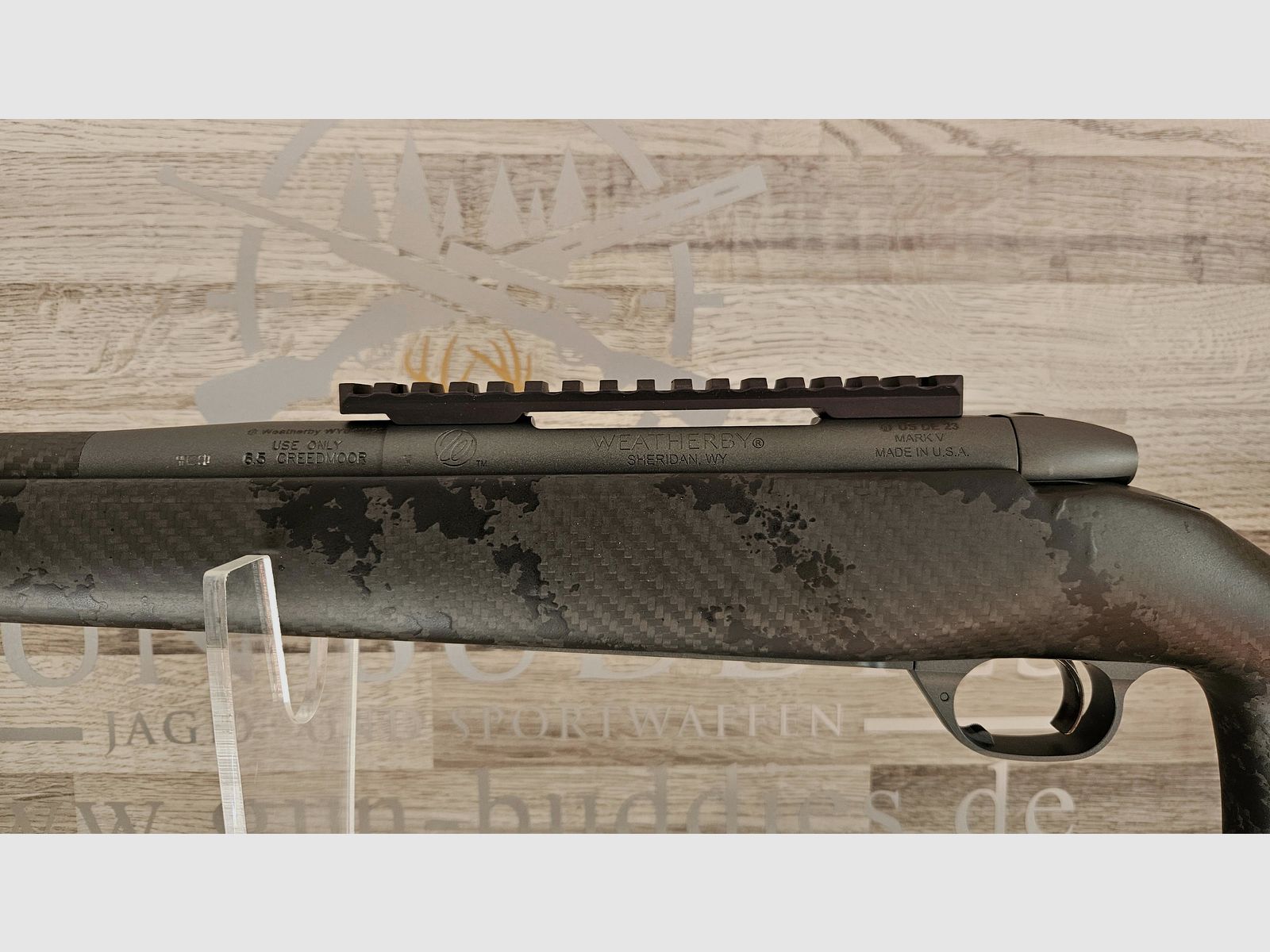 Weatherby Mark V Live Wild Carbon Bastion 6,5Creedmoor - TOP-Sonderpreis ! - Neuware vom Fachhandel, Bild 6 von 6