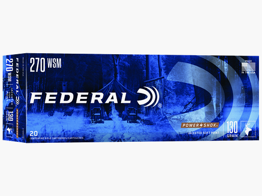 Federal Classic .270 Wsm. SP 130gr./8,4g Power Shok