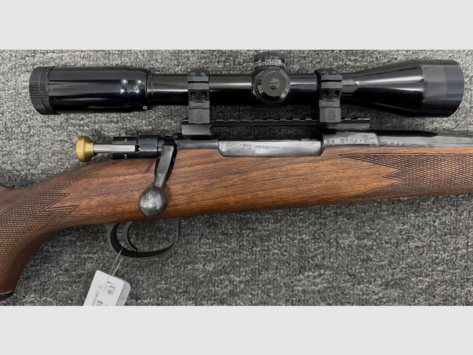 K98 mit Handspannung .30-06 + ZF 3-9x40