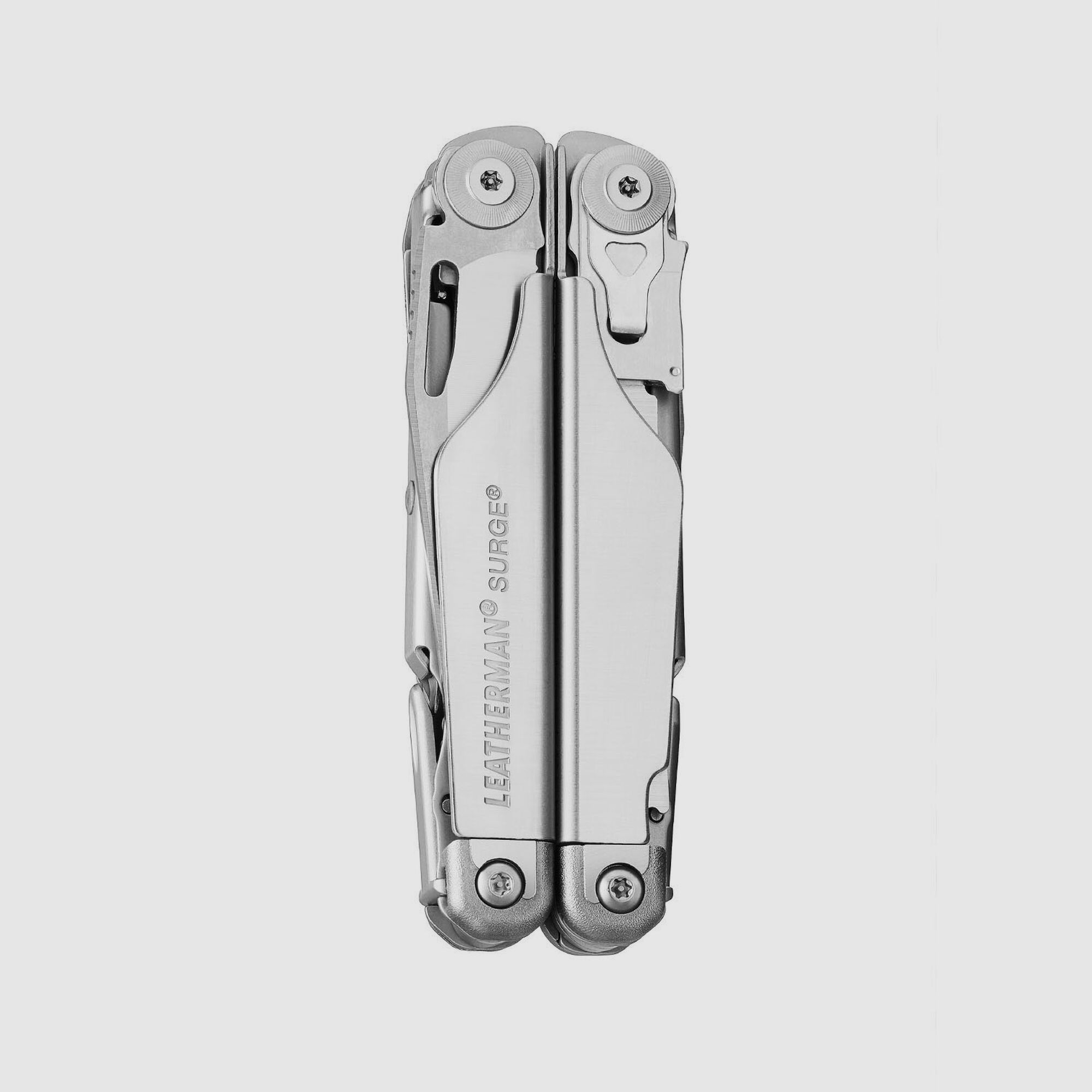 Leatherman SURGE de acero inoxidable, funda de nylon con bolsillo, L