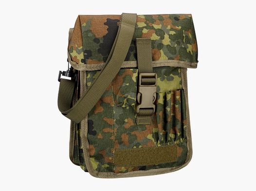 Heim Kartenmeldetasche Pro flecktarn Steckschnalle