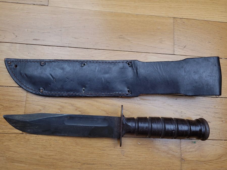 Schöner Dolch Camillus – USA – MKII – Para- und Kommando-Truppen – Indochina & Algerien – sehr gut erhalten, Bild 8 von 16