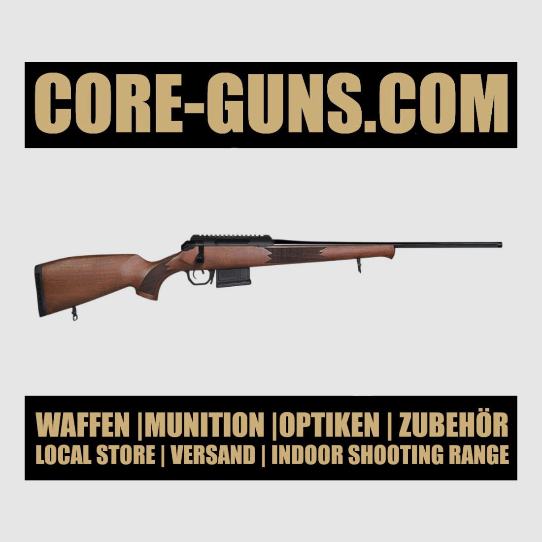 VOERE VICTOR 3 - HUNTER Carabine à répétition calibre 308Win incluant un frein de bouche avec filetage pour prise de silencieux Voere, image 1 sur 2