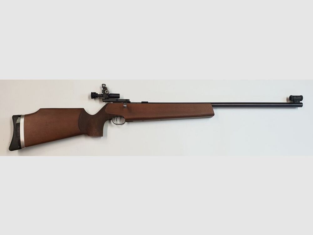 Rhöner Sportwaffen GmbH Karabin jednostrzałowy Rhöner Mod. 69 Match - .22lr - w tym diopter i tunel celowniczy, zdjęcie 1 z 10